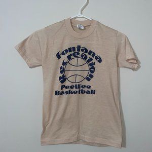 Tan Vintage sports shirt sm